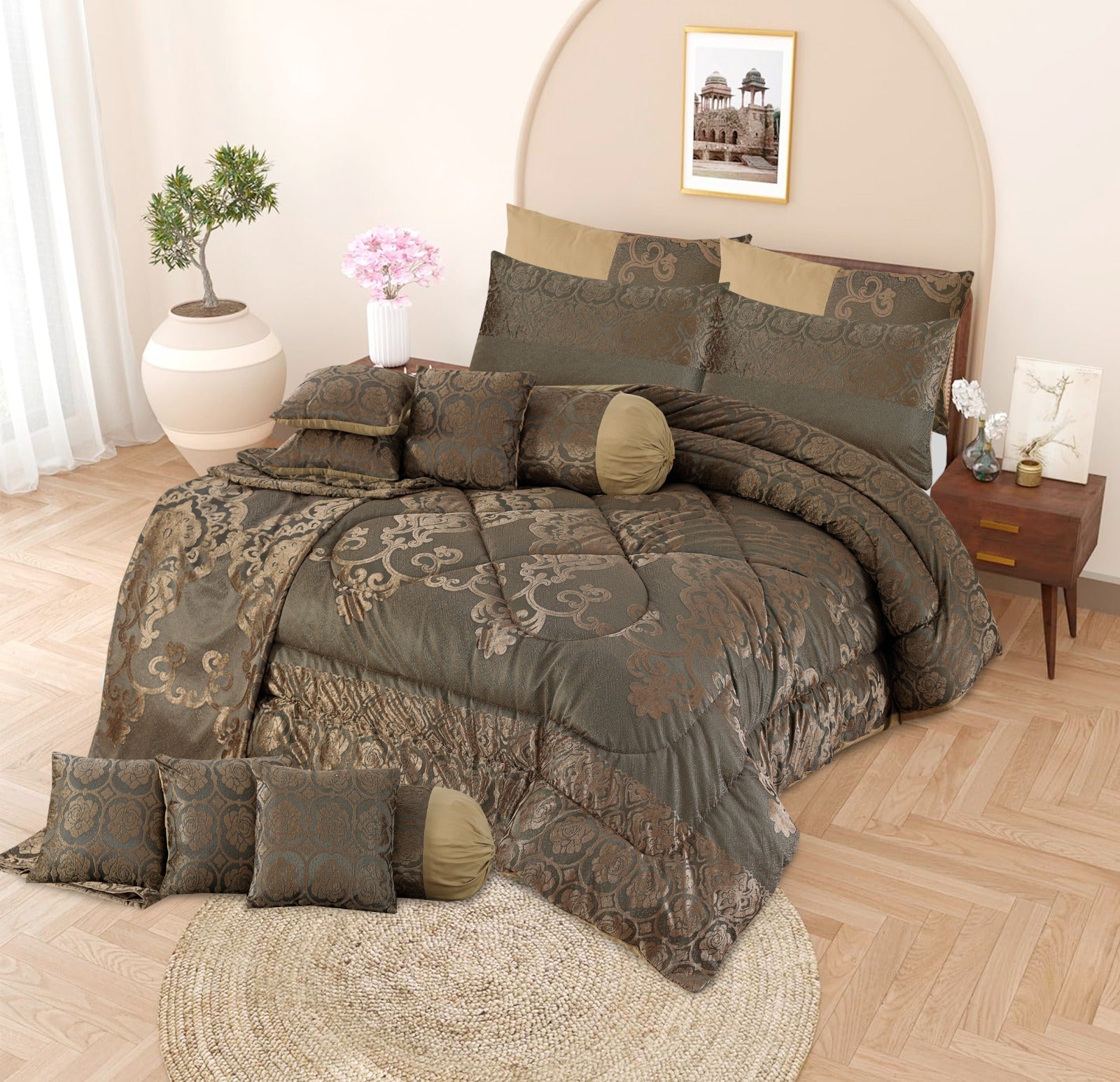 Palachi Winter Razai Set 14 Pcs – Emaan Textile